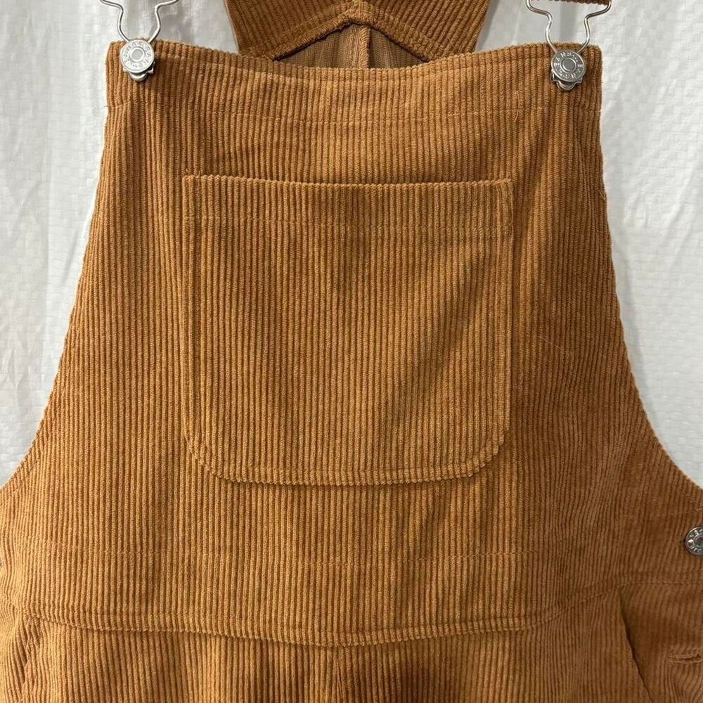 Unbranded Women's Brown and Orange Dungarees-overalls - Picture 3 of 6